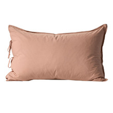 Mini Gingham Flax Linen & Cotton Standard Pillowcase